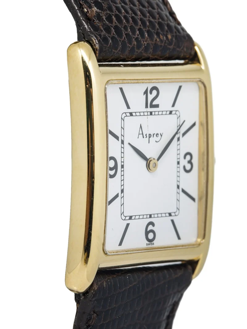 Asprey Vintage Gold Tank 25mm - Image 2
